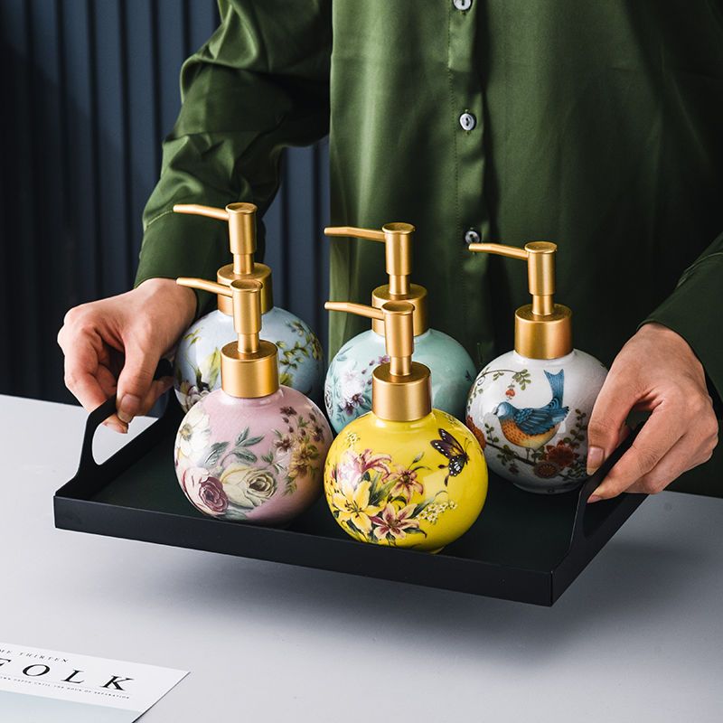 Zara Home Bathroom - 1PC American Style Bathroom Dispenser Bottle