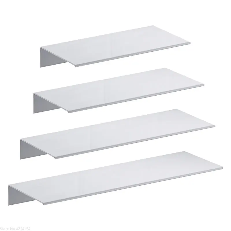 Tiny Home Bathroom Kitchen - Shower Storage Rack Space Aluminum White