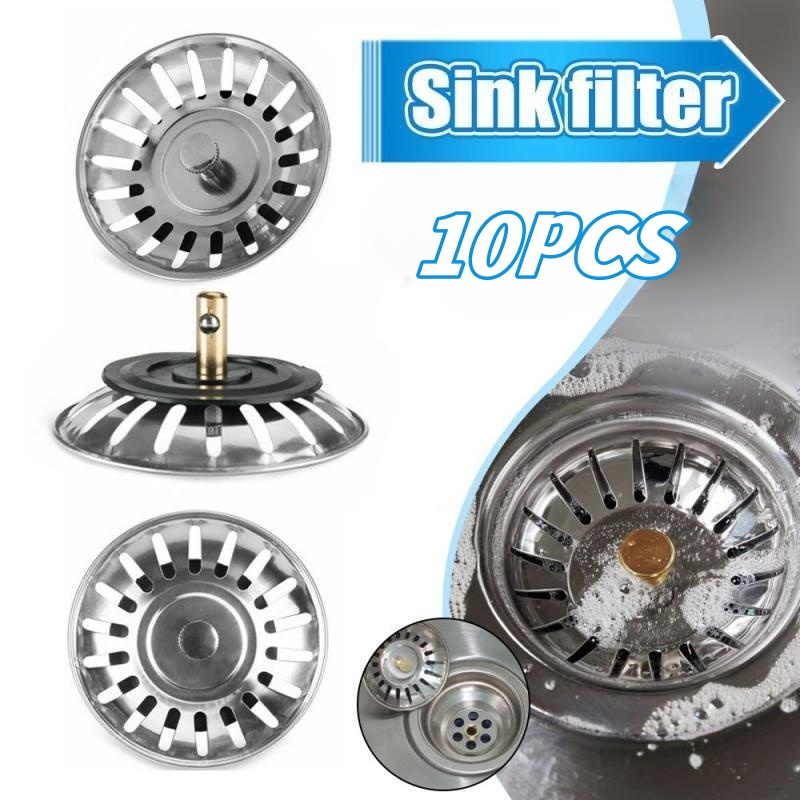 Tiny Home Bathroom Kitchen - 80MM Bathroom Sink Strainer Stainless Steel