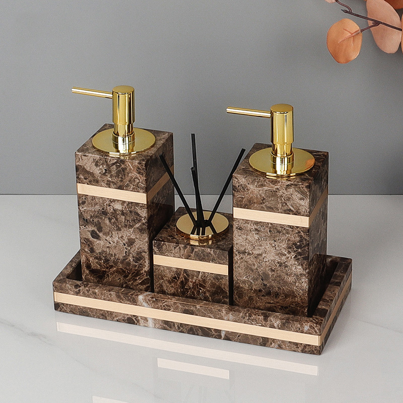 Emperador Dark Natural Marble  - Zara Home Bathroom recension och pris