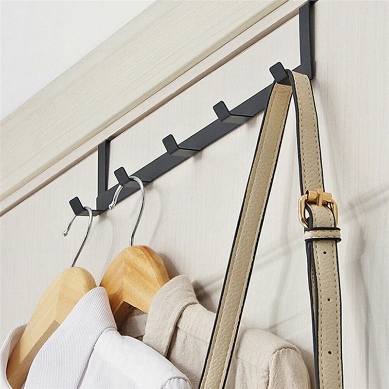 Hooks Over The Door 5 Hooks Ho - Tiny Home Bathroom Kitchen recension och pris