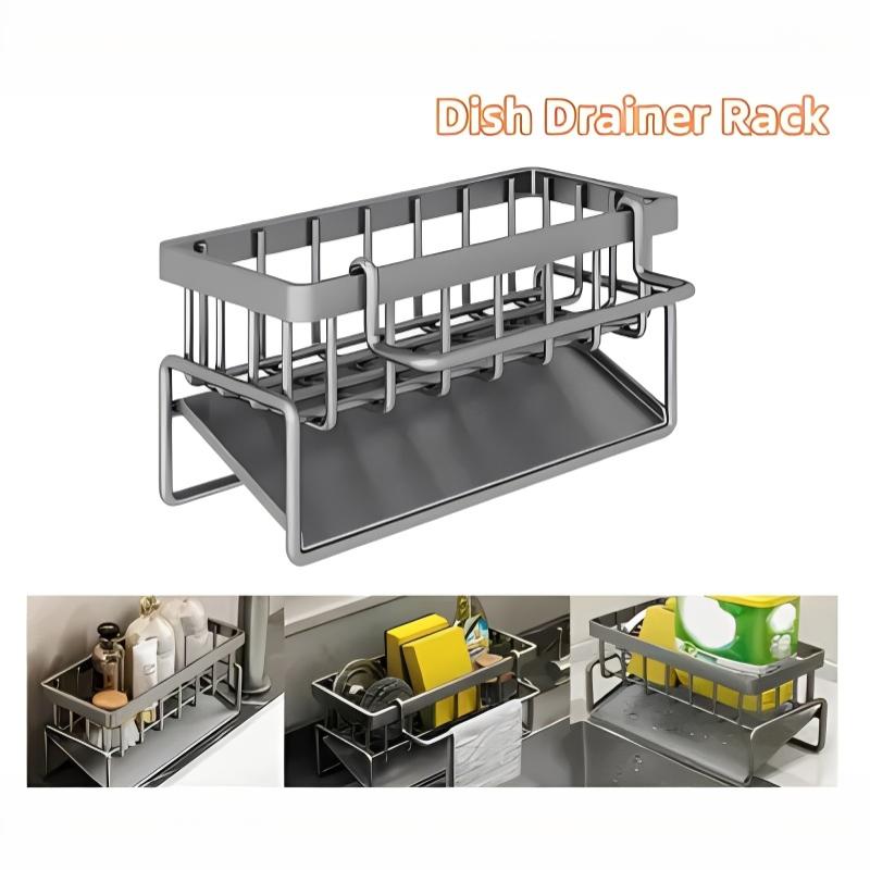 Sponge Drainer Rack With Towel - Tiny Home Bathroom Kitchen recension och pris