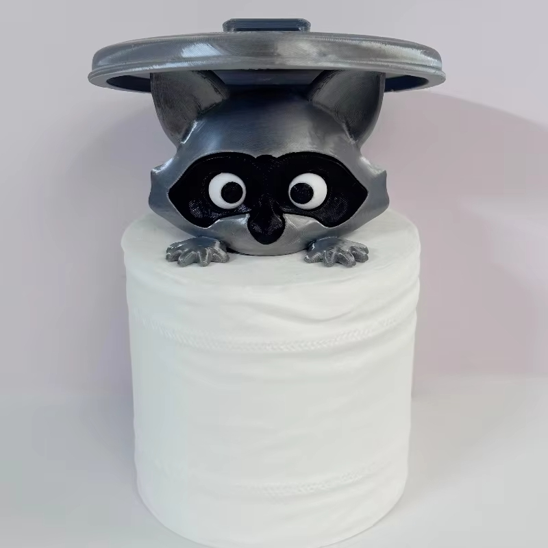 Cute Raccoon Toilet Paper Hold - Home Bathroom Ideas recension och pris