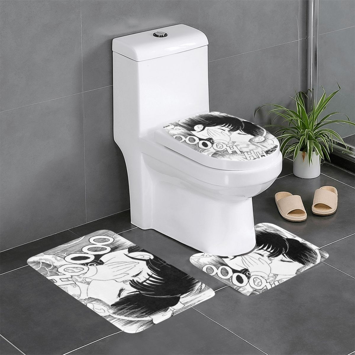 Ranma And Akane Kiss Ranma 12  - Home Edit Bathroom recension och pris