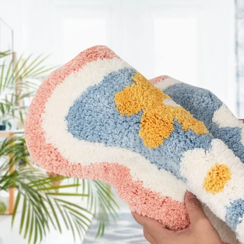 Bath Mat Non Slip Soft Faux Wo - Home Bathroom Tub recension och pris