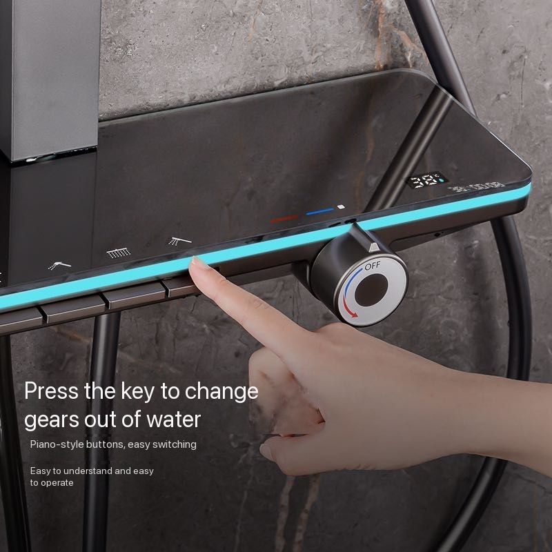 Gray Piano Button Ambient Ligh - Home Bathroom Renovation recension och pris