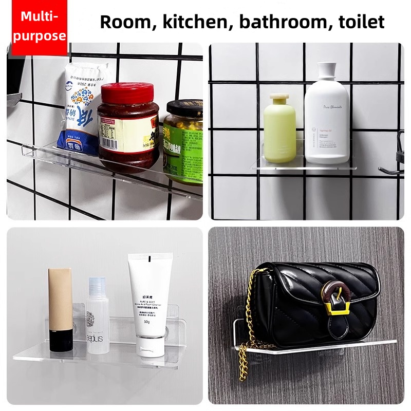 Wall-mounted Acrylic Storage R - Tiny Home Bathroom Kitchen recension och pris