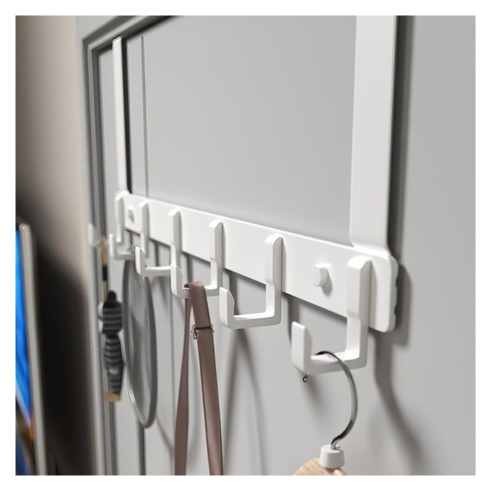 Hooks Over The Door 6 Hooks Cl - Tiny Home Bathroom Kitchen recension och pris