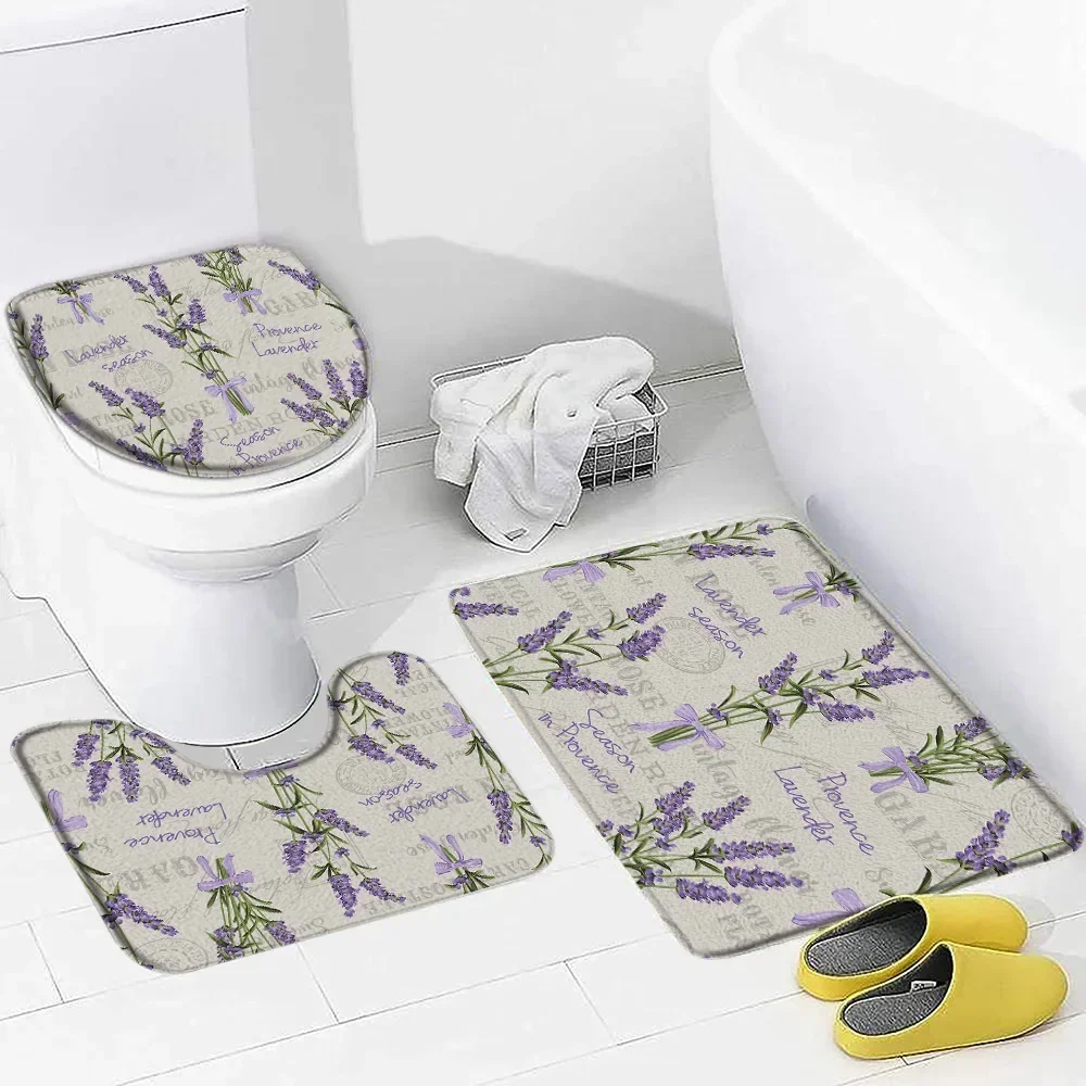 Purple Lavender Bath Mat Set N - Zara Home Bathroom Mat recension och pris