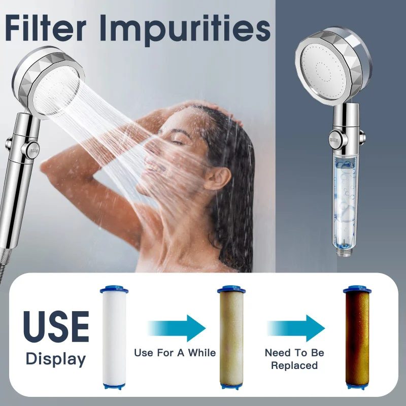Water Saving Shower Head High  - Home Bathroom Fan recension och pris