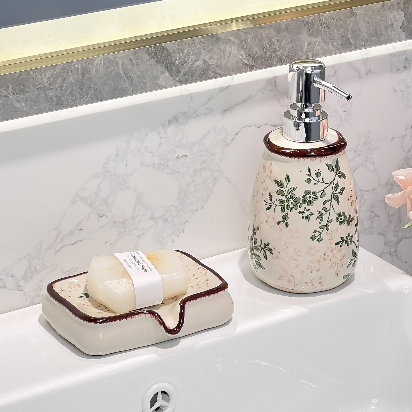 Ceramic Soap Dispenser Modern  - Zara Home Bathroom recension och pris