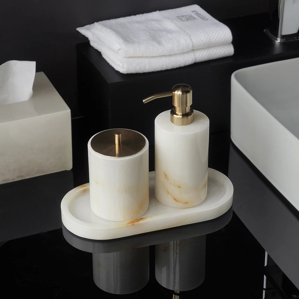 White Onyx Natural Marble Bath - Zara Home Bathroom recension och pris