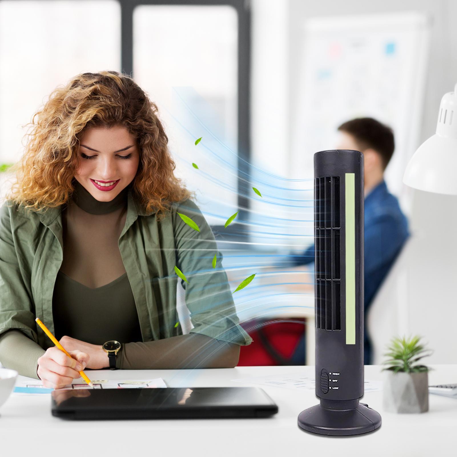 Bladeless Fan for Bedroom Plug - Home Bathroom Fan recension och pris