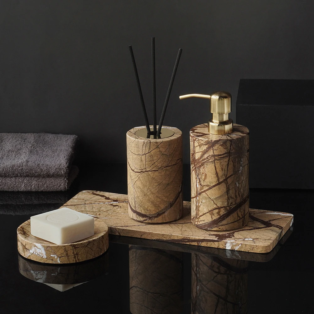 Rainforest Brown Natural Marbl - Zara Home Bathroom recension och pris