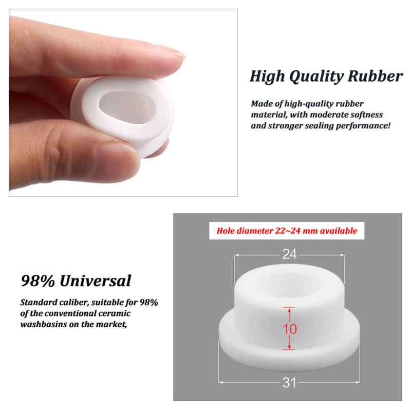 2/4/8PC Bathroom Rubber Wash B - Home Bathroom Renovation recension och pris