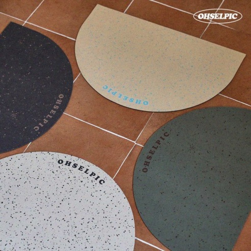1pc Modern Nordic Style Semi-c - Zara Home Bathroom Mat recension och pris