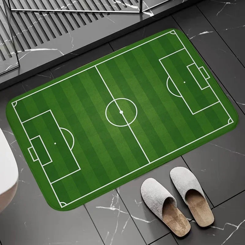 Soccer Field Pattern Door Mat  - Zara Home Bathroom Mat recension och pris