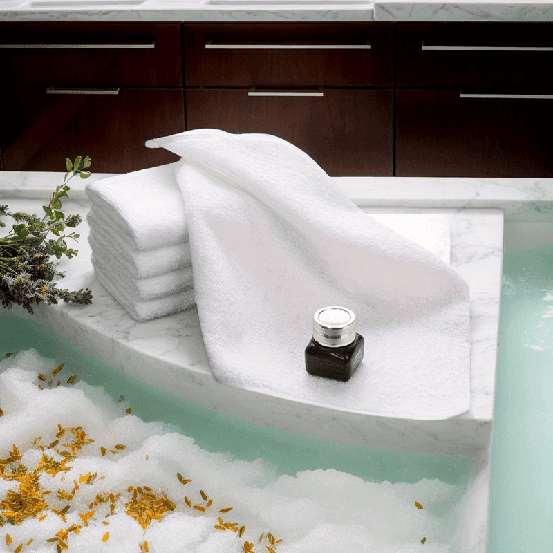 5Pcs Modern White Square Towel - Zara Home Bathroom recension och pris