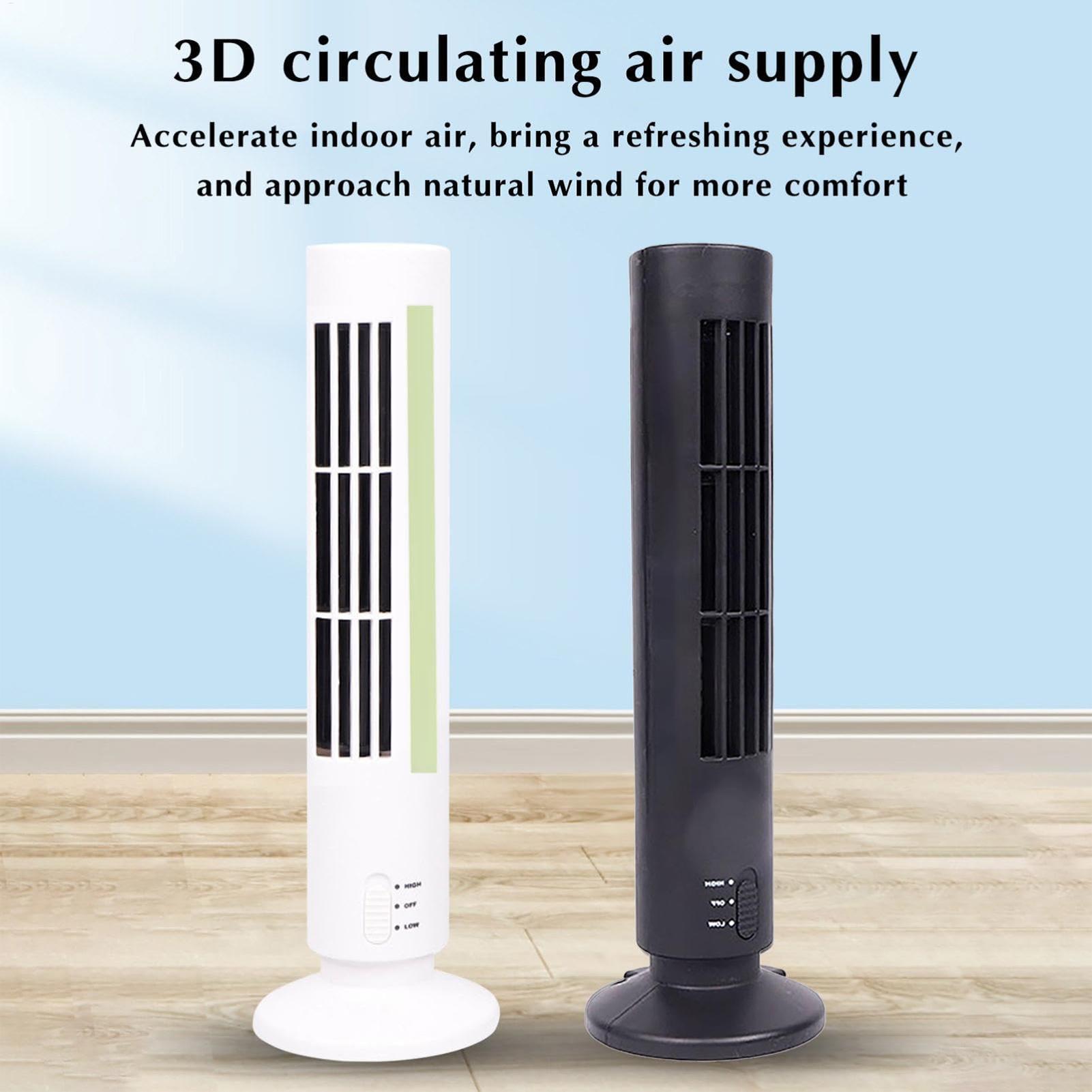 Tower Fan Plug-in Bedside Spac - Home Bathroom Fan recension och pris