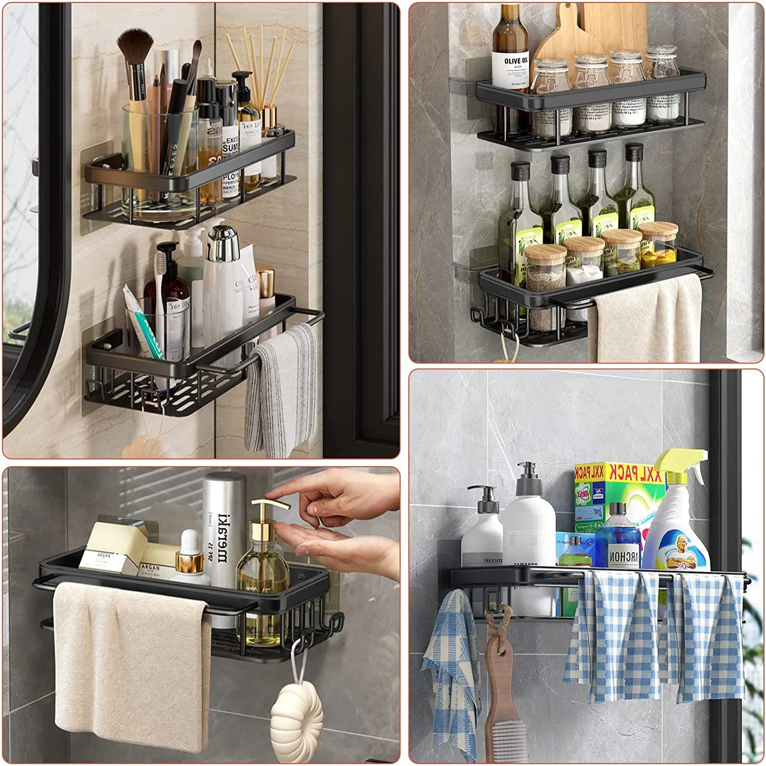Bathroom Shelf Kitchen Storage - Tiny Home Bathroom Kitchen recension och pris