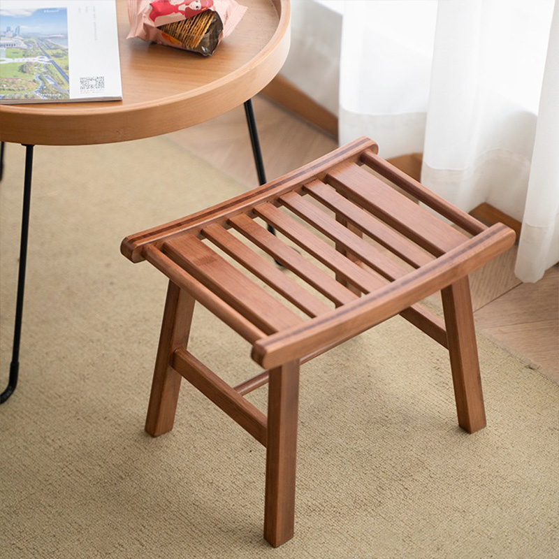 1PC Bamboo Shower Bench Non Sl - Home Bathroom Tub recension och pris