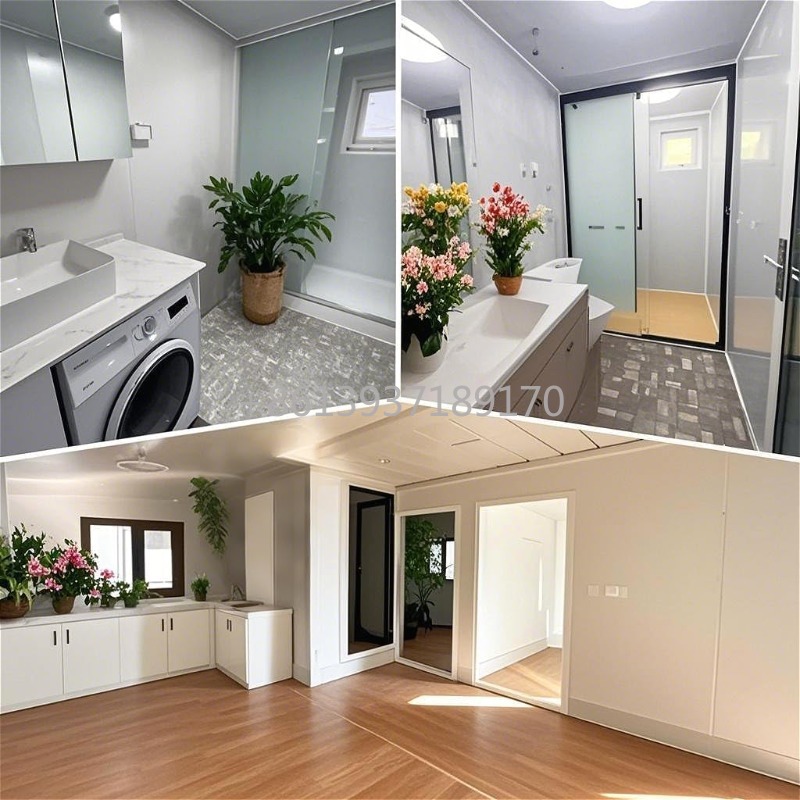 Luxury Expandable Prefab Tiny  - Tiny Home Bathroom Kitchen recension och pris